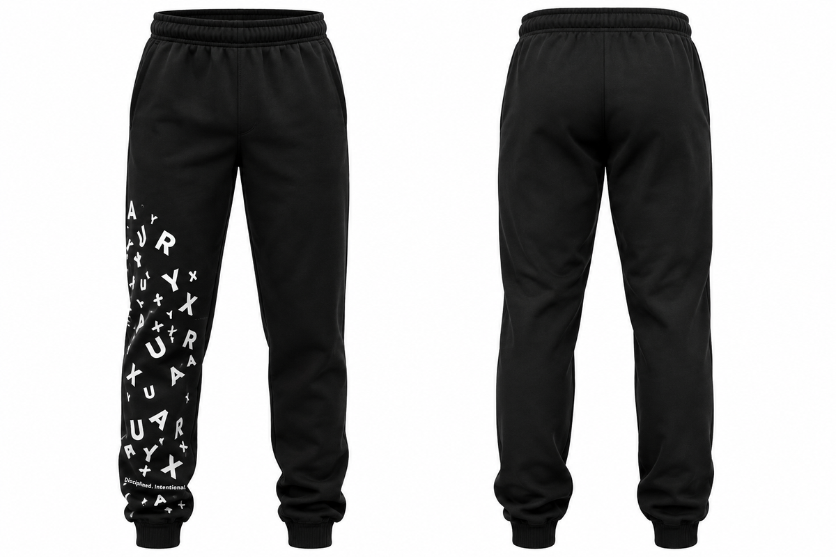 AURYX Fragmented Joggers