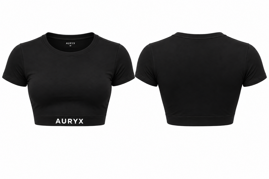 AURYX Cropped Yoga Top