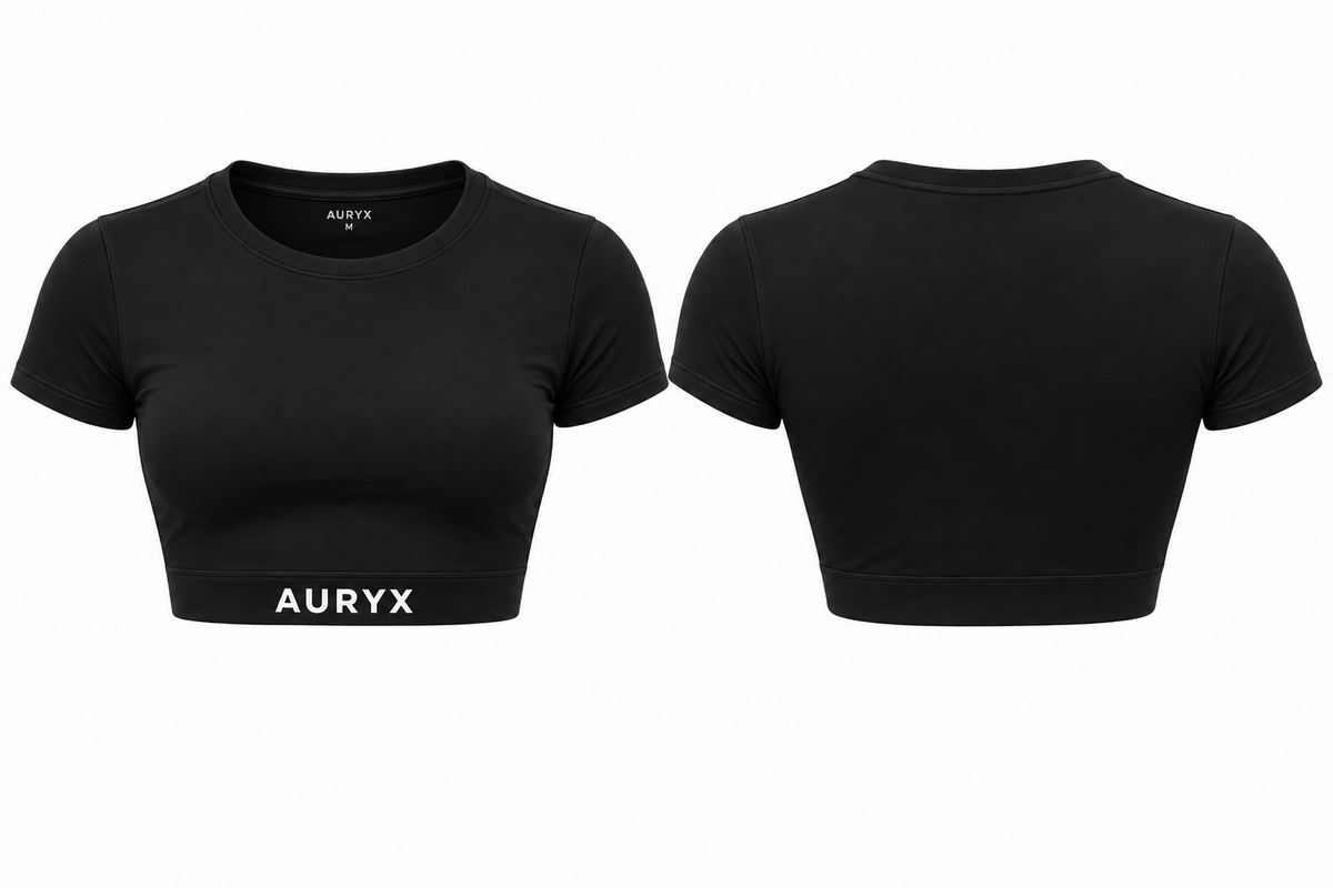 AURYX Cropped Yoga Top