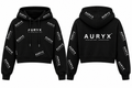AURYX Signature Cropped Hoodie